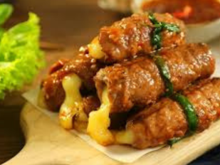 Bò nướng phô mai