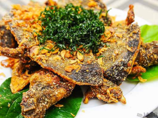 Ba ba nướng muối ớt 