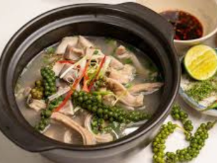 Bao tử hầm tiêu xanh