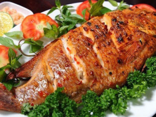 Cá bò da nướng muối ớt
