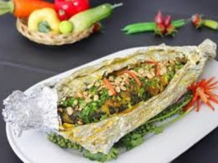 Cá sapa nướng giấy bạc
