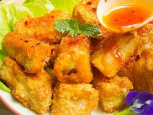 Đậu hủ chiên nước mắm