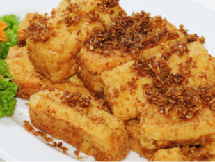 Đậu hủ chiên xả