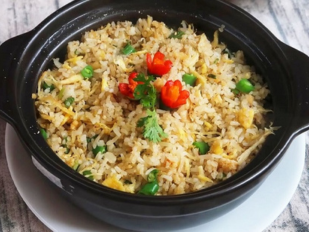 Cơm chiên cá mặn