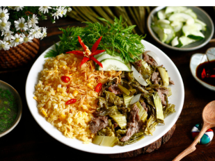 Cơm chiên dưa bò