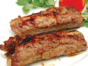 Sườn dê nướng sa tế