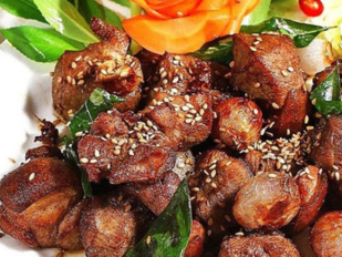 Thị dê nướng ngũ vị