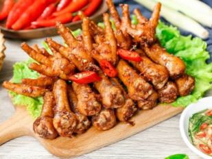 Chân gà nướng muối ớt