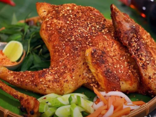 Gà ta nướng muối ớt