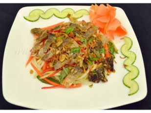 Gỏi xoài khô sặc