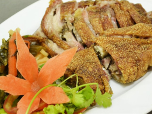 Giờ heo chiên nước mắm