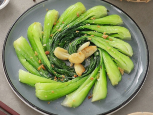 Cải thìa xào tỏi