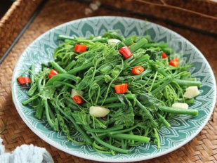 Đọt xu hào xào tỏi