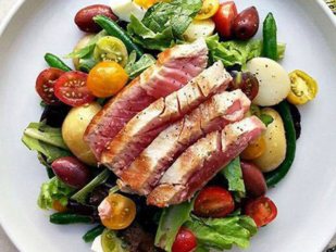 Salad cá ngừ + trứng