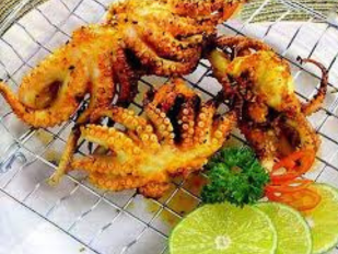 Bạch tuộc nướng mọi