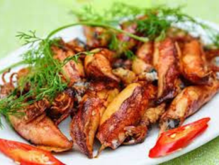 Mực trứng chiên giòn