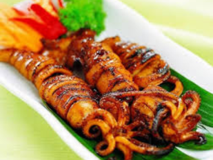 Mực trứng nướng muối ớt