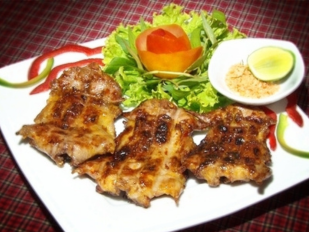 Chuột nướng sả