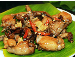 Ếch chiên nước mắm