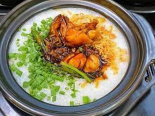 Ếch kho cháo trắng