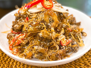 Ếch nổ muối hột